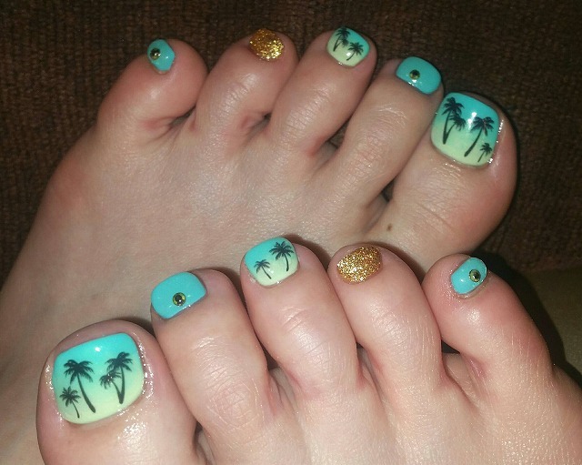 ヤシの木フットジェルネイル ネイルギャラリー 所沢駅 西所沢駅にあるネイルサロン Nail Salon For You ヤシの木フットジェルネイル ネイルギャラリー 所沢駅 西所沢駅にあるネイルサロン Nail Salon For You